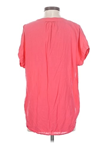 Velvet by Graham & Spencer Short Sleeve Blouse (view 2)
