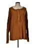 BKE Brown Long Sleeve Blouse Size L - photo 1
