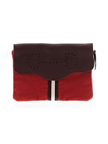Rebecca Ray Leather Clutch (view 1)