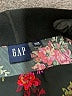 Gap 100% Rayon Floral Black Formal Skirt Size XXS - photo 3