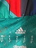 Adidas 100% Polyester Print Teal Athletic Shorts Size S - photo 3
