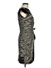 Gabby Skye Animal Print Black Cocktail Dress Size 8 - photo 4