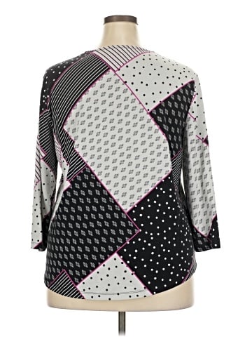 Weekends by Chico's 3/4 Sleeve Blouse (view 2)