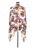 Cha Cha Vente Floral Ivory Kimono Size 2X - photo 2
