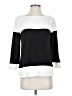 Vince Camuto Color Block Black Pullover Sweater Size S - photo 1