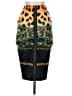 Nicki Minaj Animal Print Teal Orange Casual Skirt Size XS - photo 2