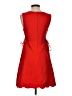 Few Moda 100% Polyester Solid Red Cocktail Dress Size S - photo 2