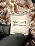 Unbranded 100% Polyester Ivory Faux Fur Jacket Size XXL - photo 7