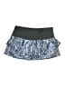 Lucky in Love Animal Print Blue Active Skort Size 12 - photo 1