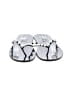 Pedro Garcia Silver Black Flip Flops Size EU 40 1/2 - photo 2