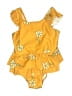 Carter's Floral Yellow One Piece Swimsuit 18-24 MO / 24 MO - photo 1