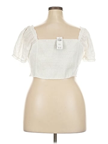 Hollister Short Sleeve Blouse (view 2)