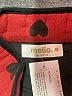 Assorted Brands 100% Cotton Hearts Red Jacket Size L - photo 6