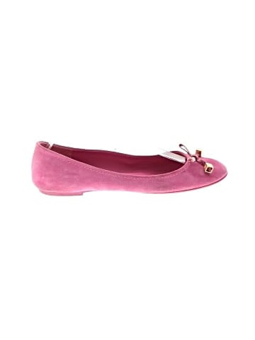 Louis Vuitton  Suede Debbie Ballerina Flats (view 1)