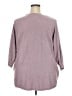 Aaeda Purple Pullover Sweater Size 2X - photo 2