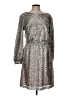 Julia Jordan 100% Polyester Silver Cocktail Dress Size 12 - photo 1