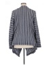 Vince Camuto Stripes Gray Blazer Size XL - photo 2