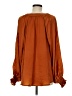 Umgee Orange Long Sleeve Blouse Size M - photo 2