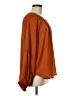 Umgee Orange Long Sleeve Blouse Size M - photo 4