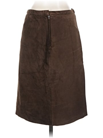BCBGMAXAZRIA Leather Skirt (view 2)