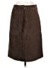 BCBGMAXAZRIA 100% Leather Brown Leather Skirt Size 4 - photo 2