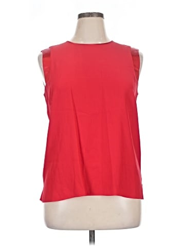 Lafayette 148 New York Sleeveless Silk Top (view 1)