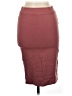 iris Solid Burgundy Formal Skirt Size M - photo 2