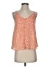 Mine 100% Polyester Orange Tank Top Size S - photo 1