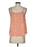 Mine 100% Polyester Orange Tank Top Size S - photo 2