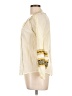 Devlin 100% Cotton Ivory 3/4 Sleeve Blouse Size L - photo 5