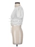 Polly White Short Sleeve Blouse Size 4 - photo 5