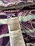 Chico's 100% Polyester Paisley Purple Long Sleeve Blouse Size XL - photo 7