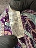Chico's 100% Polyester Paisley Purple Long Sleeve Blouse Size XL - photo 8
