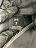 Under Armour 100% Polyester Solid Black Jacket Size 7 - photo 3