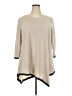 Chelsea & Theodore Tan 3/4 Sleeve Top Size XXL - photo 1