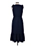 MICHAEL Michael Kors Solid Blue Casual Dress Size M - photo 2