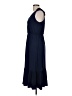 MICHAEL Michael Kors Solid Blue Casual Dress Size M - photo 5