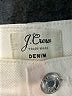 J.Crew White Denim Skirt Size 24 waist - photo 4