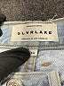 SLVRLAKE 100% Cotton Blue Jeans Size 28 waist - photo 4
