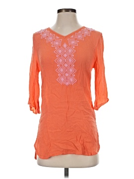 Lilly Pulitzer For Target 3/4 Sleeve Blouse (view 1)