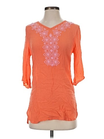 Lilly Pulitzer For Target 3/4 Sleeve Blouse (view 1)