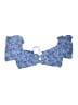 Wild Fable Floral Blue Swimsuit Top Size XL - photo 1