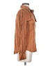 Express Brown Long Sleeve Blouse Size XS - photo 4