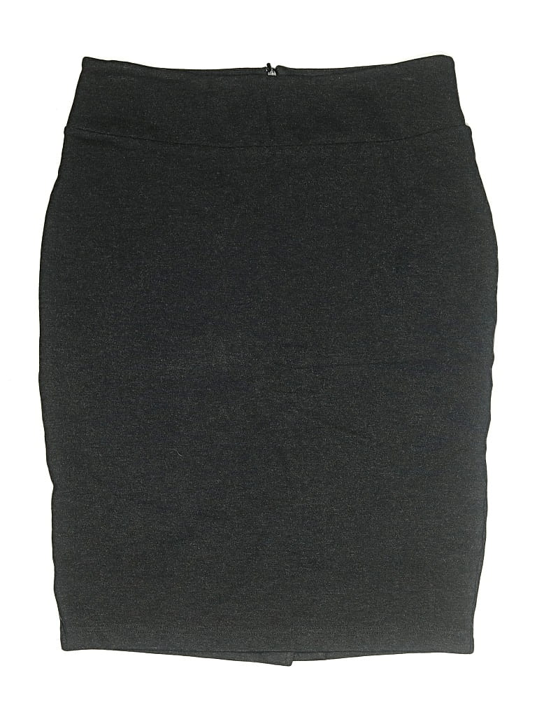 Pre-owned Betabrand Casual Skirt In Gray