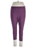 Ava & Viv Purple Active Pants Size 1X - photo 1