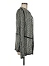 Sigrid Olsen Gray Silk Cardigan Size M - photo 4
