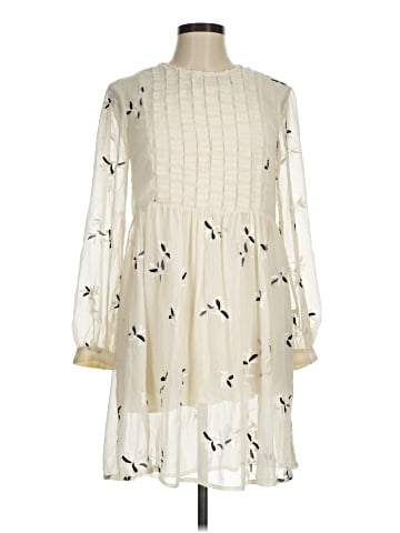 Feathers Casual Dress (view 1)