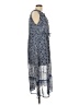 Unbranded 100% Polyester Paisley Blue Casual Dress Size 12 (petite) - photo 4