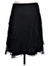 WD.NY 100% Polyester Black Formal Skirt Size 8 - photo 2