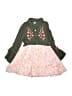 Little Lass 100% Polyester Green Dress Size 3T - photo 1